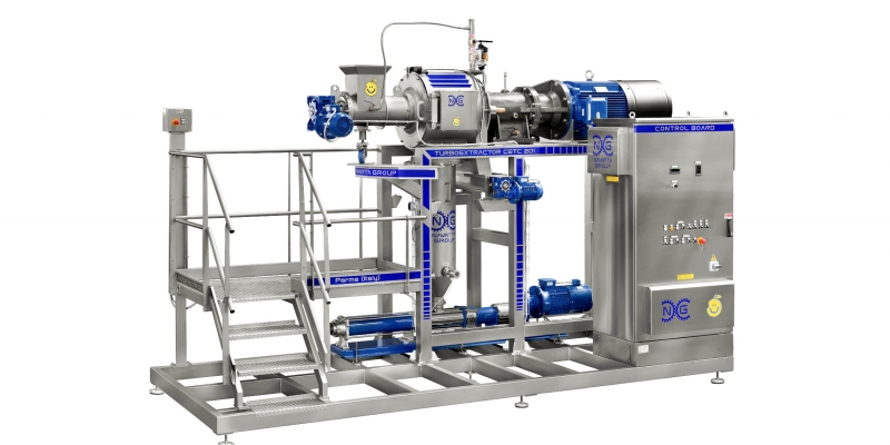 NAVATTA Turbo-Presses for WASTES processing: humidity and volume reduction  